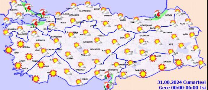Meteoroloji 6 ili saat verip uyardı! Gök gürleyecek, sağanak vuracak - Resim: 27
